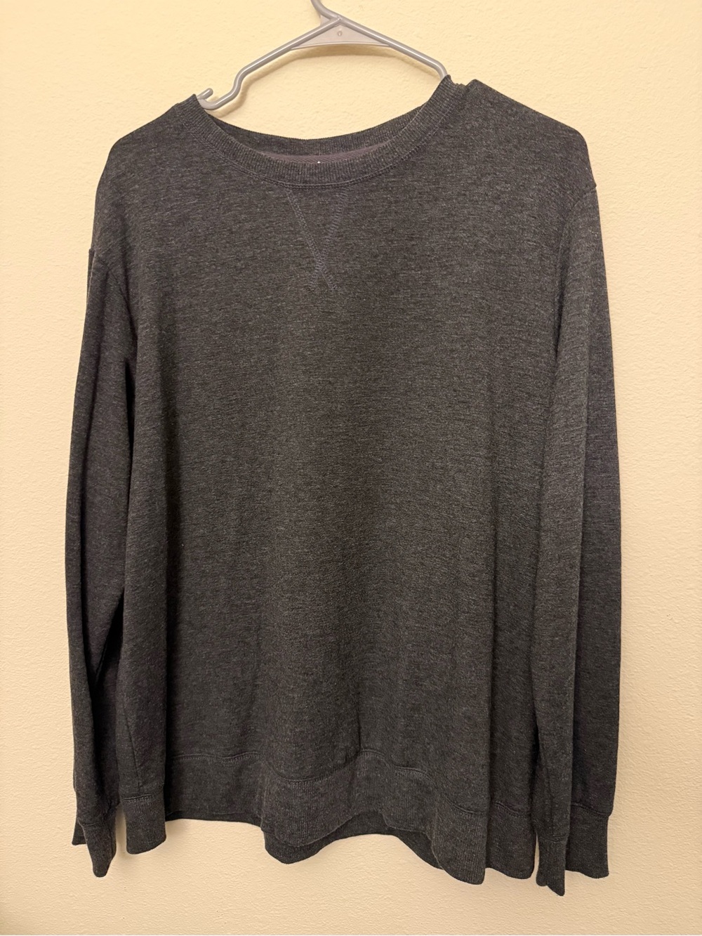 Women’s Charcoal Crewneck Sweater
